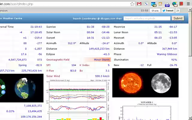 Orbital Clock  from Chrome web store to be run with OffiDocs Chromium online