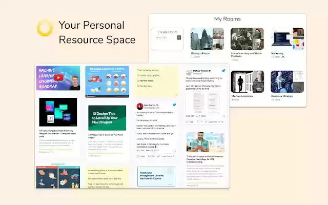 Osoji your personal resource space  from Chrome web store to be run with OffiDocs Chromium online