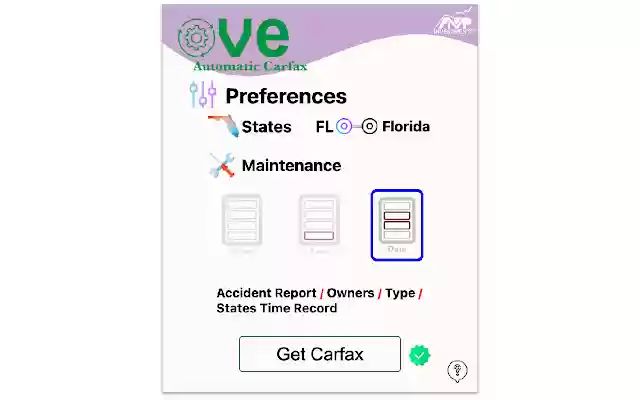 OVE Carfax Automatic Extension from Chrome web store to be run with OffiDocs Chromium online OVE Carfax Automatic Extension from Chrome web store to be run with OffiDocs Chromium online