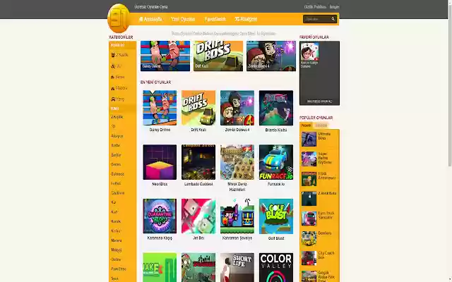 Oyunlar91  from Chrome web store to be run with OffiDocs Chromium online