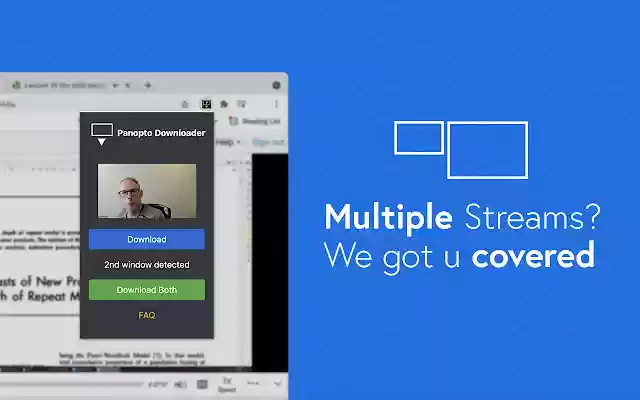 Panopto Lecture Downloader از فروشگاه وب Chrome برای اجرا با OffiDocs Chromium به صورت آنلاین