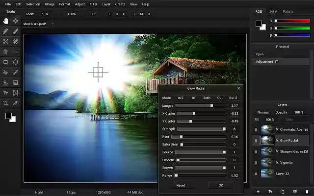 Chrome ウェブストアの Pencilsheep Photo Editor を OffiDocs Chromium オンラインで実行