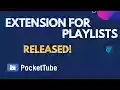 PocketTube: YouTube PlayList Manager מחנות האינטרנט של Chrome להפעלה עם OffiDocs Chromium מקוון