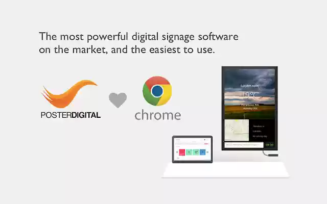 Chrome 网上商店的 PosterDigital 将与 OffiDocs Chromium 在线运行