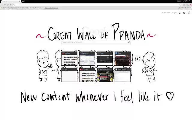 PPandas Theme  from Chrome web store to be run with OffiDocs Chromium online