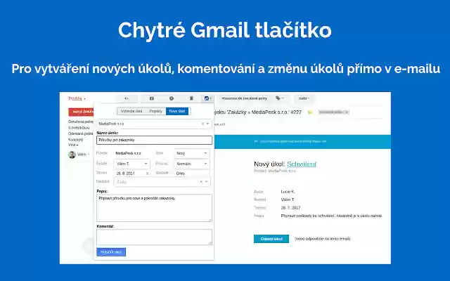 Projektově.CZ pro přehledné řízení projektů از فروشگاه وب کروم با OffiDocs Chromium به صورت آنلاین اجرا می شود