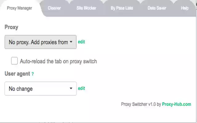 Proxy Switch by Proxy Hub from Chrome web store to be run with OffiDocs Chromium online Proxy Switch by Proxy Hub from Chrome web store to be run with OffiDocs Chromium online