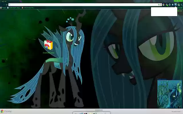 Queen Chrysalis aus dem Chrome-Webshop soll mit OffiDocs Chromium online betrieben werden