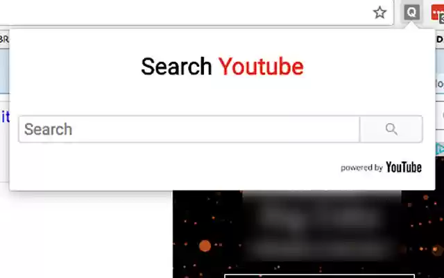 Швидкий пошук Youtube із веб-магазину Chrome для запуску за допомогою OffiDocs Chromium онлайн