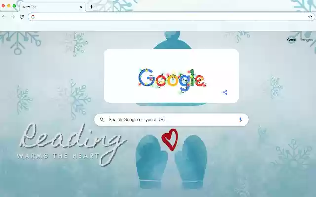 Reading Warms the Heart  from Chrome web store to be run with OffiDocs Chromium online