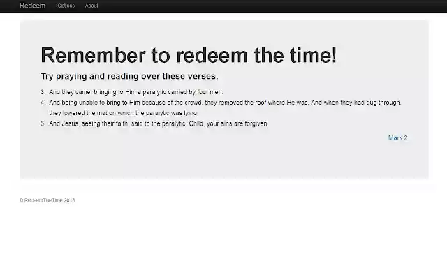 Redeem the Time from Chrome web store to be run with OffiDocs Chromium online Redeem the Time from Chrome web store to be run with OffiDocs Chromium online
