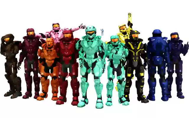 Red Vs Blue  from Chrome web store to be run with OffiDocs Chromium online