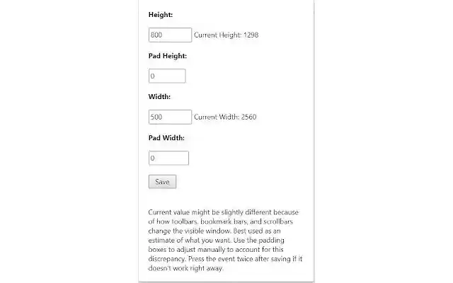 Resize Me from Chrome web store to be run with OffiDocs Chromium online Resize Me from Chrome web store to be run with OffiDocs Chromium online