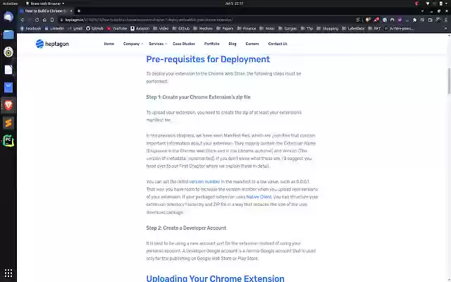 Riffling  from Chrome web store to be run with OffiDocs Chromium online