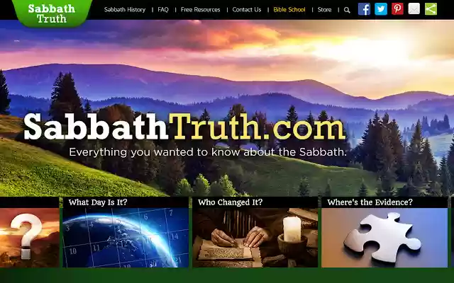 Sabbath Truth  from Chrome web store to be run with OffiDocs Chromium online