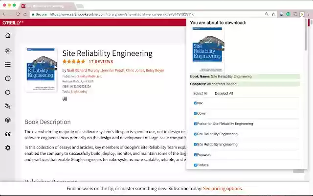 Safari Books Download from Chrome web store to be run with OffiDocs Chromium online Safari Books Download from Chrome web store to be run with OffiDocs Chromium online