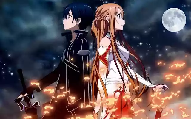 sao theme  from Chrome web store to be run with OffiDocs Chromium online