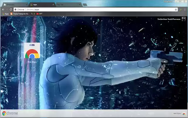 Scarlett Johansson Ghost in the Shell Movie  from Chrome web store to be run with OffiDocs Chromium online