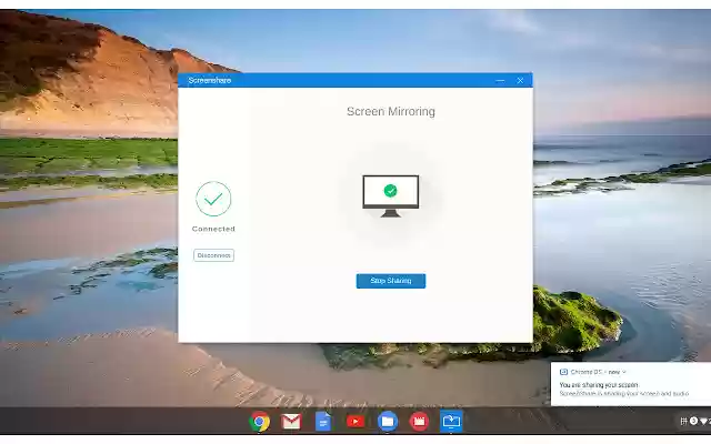 Screen Share  from Chrome web store to be run with OffiDocs Chromium online