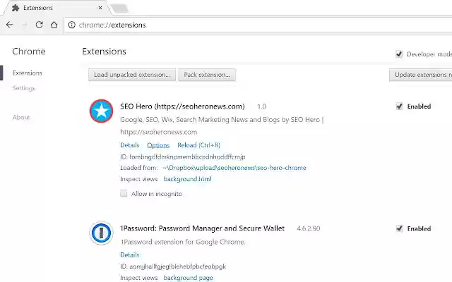 SEO Hero (https://seoheronews.com)  from Chrome web store to be run with OffiDocs Chromium online