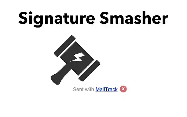 Signature Smasher da Chrome Web Store para ser executado com OffiDocs Chromium online