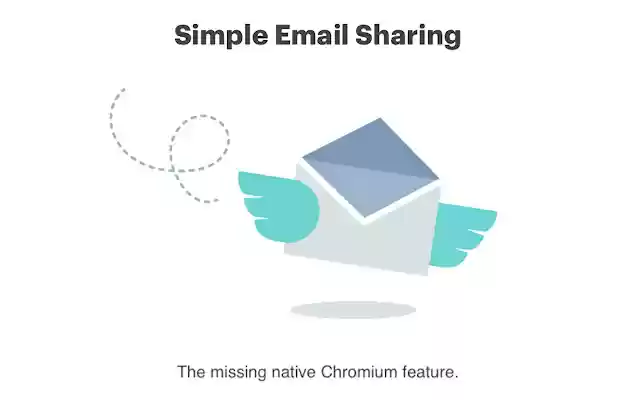 Simple Email Sharing  from Chrome web store to be run with OffiDocs Chromium online