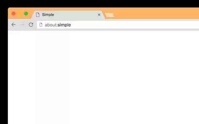 Simple Orange  from Chrome web store to be run with OffiDocs Chromium online