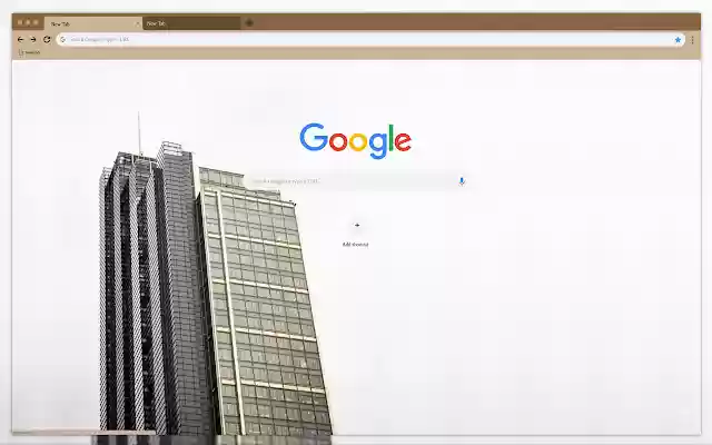 Skyscraper na may mga bintana mula sa Chrome web store na tatakbo sa OffiDocs Chromium online