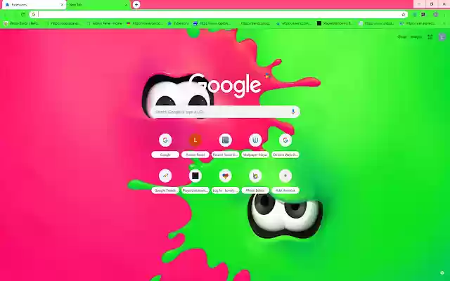 Slime Theme  from Chrome web store to be run with OffiDocs Chromium online