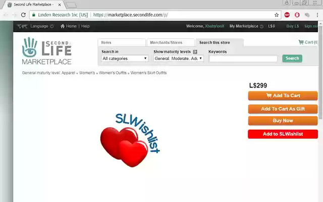 SLWishlist.com adding sl marketplace products from Chrome web store to be run with OffiDocs Chromium online SLWishlist.com adding sl marketplace products from Chrome web store to be run with OffiDocs Chromium online
