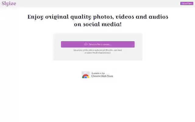 Slyize from Chrome web store to be run with OffiDocs Chromium online Slyize from Chrome web store to be run with OffiDocs Chromium online
