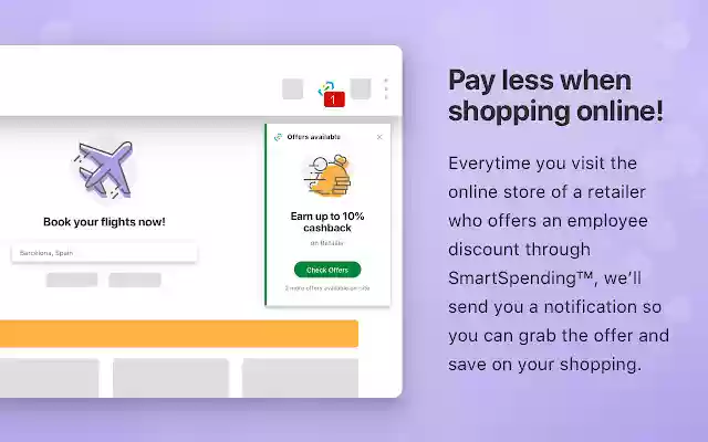 SmartSpending de Chrome web store se ejecutará con OffiDocs Chromium en línea