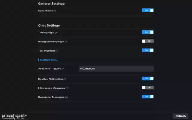 Smashcast+ from Chrome web store to be run with OffiDocs Chromium online Smashcast+ from Chrome web store to be run with OffiDocs Chromium online