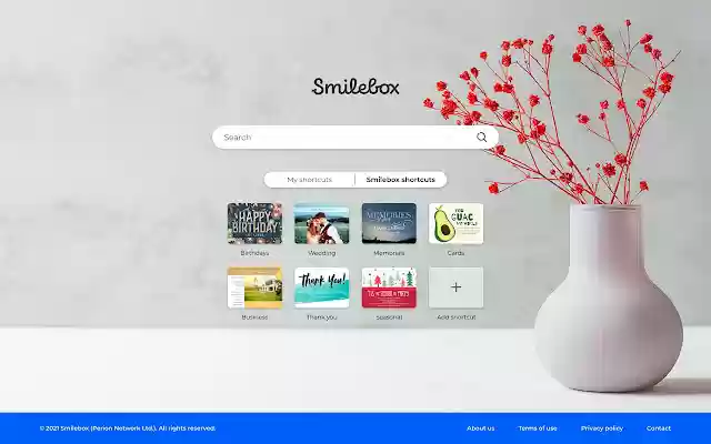 Smilebox Tab  from Chrome web store to be run with OffiDocs Chromium online