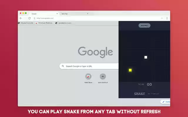 Google Snake Officialin Chrome with by OffiDocs