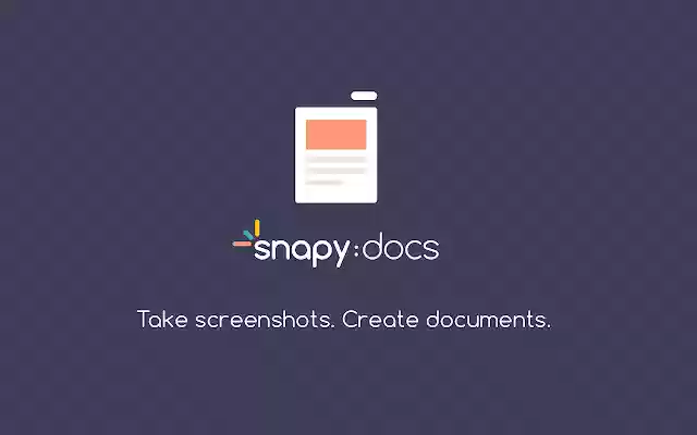 snapy:docs  from Chrome web store to be run with OffiDocs Chromium online