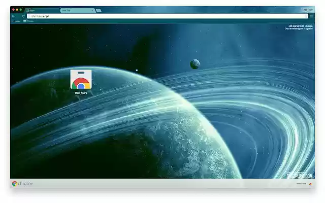 Space Planet da Chrome Web Store será executado com OffiDocs Chromium online