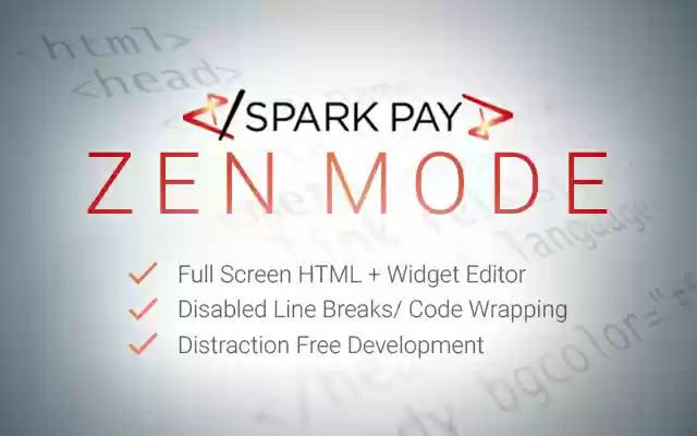 SparkPay Zen aus dem Chrome Web Store kann mit OffiDocs Chromium online ausgeführt werden