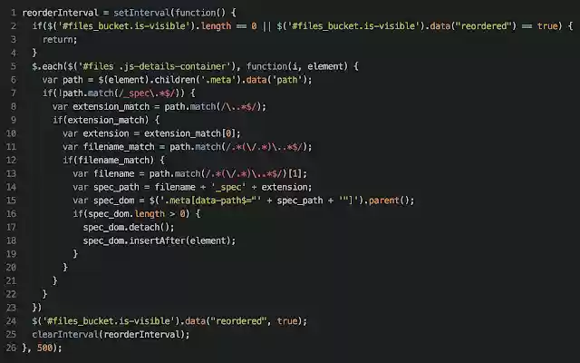 Spec File Reordering for GitHub Pull Requests from Chrome web store to be run with OffiDocs Chromium online Spec File Reordering for GitHub Pull Requests from Chrome web store to be run with OffiDocs Chromium online