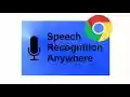 Speech Recognition Anywhere  from Chrome web store to be run with OffiDocs Chromium online