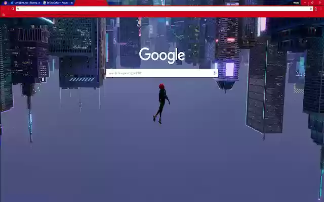 SPIDER MAN INTO THE SPIDER VERSE IN THE SKY  from Chrome web store to be run with OffiDocs Chromium online