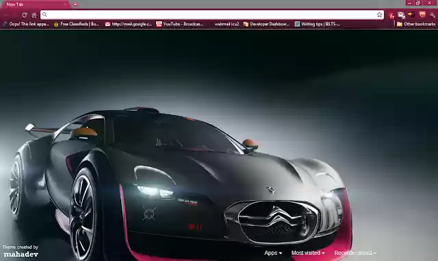 Sports Car 1366x768  from Chrome web store to be run with OffiDocs Chromium online