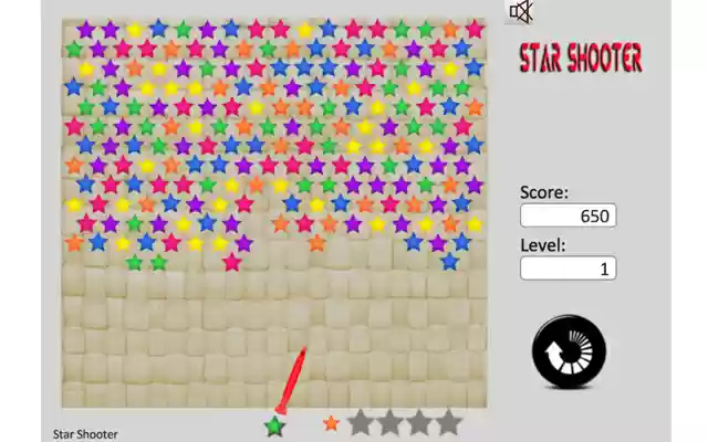 Star shooter  from Chrome web store to be run with OffiDocs Chromium online