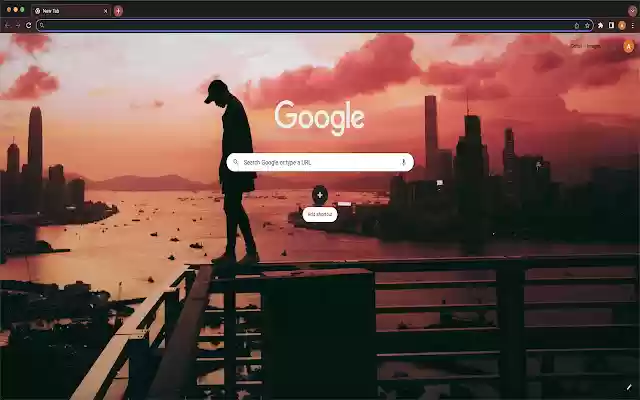 Sunset City Parkour Theme  from Chrome web store to be run with OffiDocs Chromium online