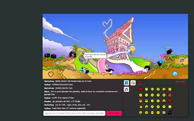 Super Blablaland Tchat Plugin  from Chrome web store to be run with OffiDocs Chromium online