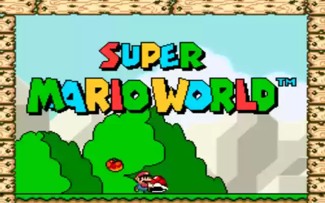 Super Mario World Super Nintendo Emulator  from Chrome web store to be run with OffiDocs Chromium online