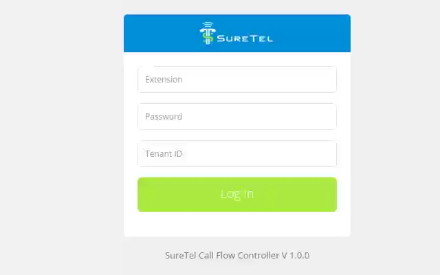 SureTel Call Flow Controller  from Chrome web store to be run with OffiDocs Chromium online