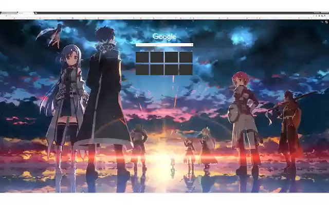 Sword Art Online Theme 4K من متجر Chrome الإلكتروني ليتم تشغيله مع OffiDocs Chromium عبر الإنترنت