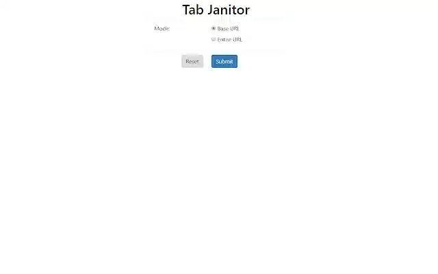 Tab Petugas Kebersihan dari toko web Chrome untuk dijalankan dengan OffiDocs Chromium online