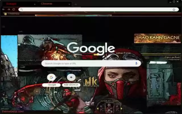 Tableau de skarlet | Thème de Mortal Kombat  from Chrome web store to be run with OffiDocs Chromium online